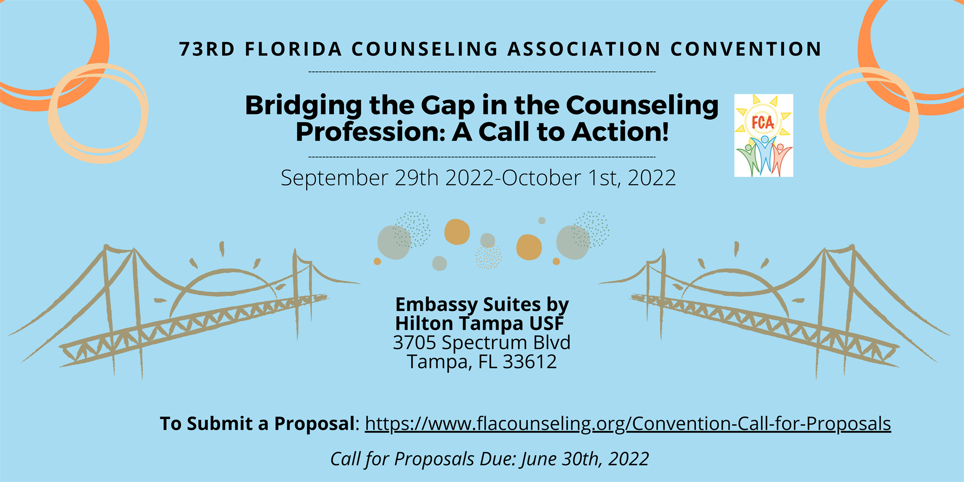 FCA Convention 2022: Bridging the Gap in the Counseling Profession: A Call to Action!