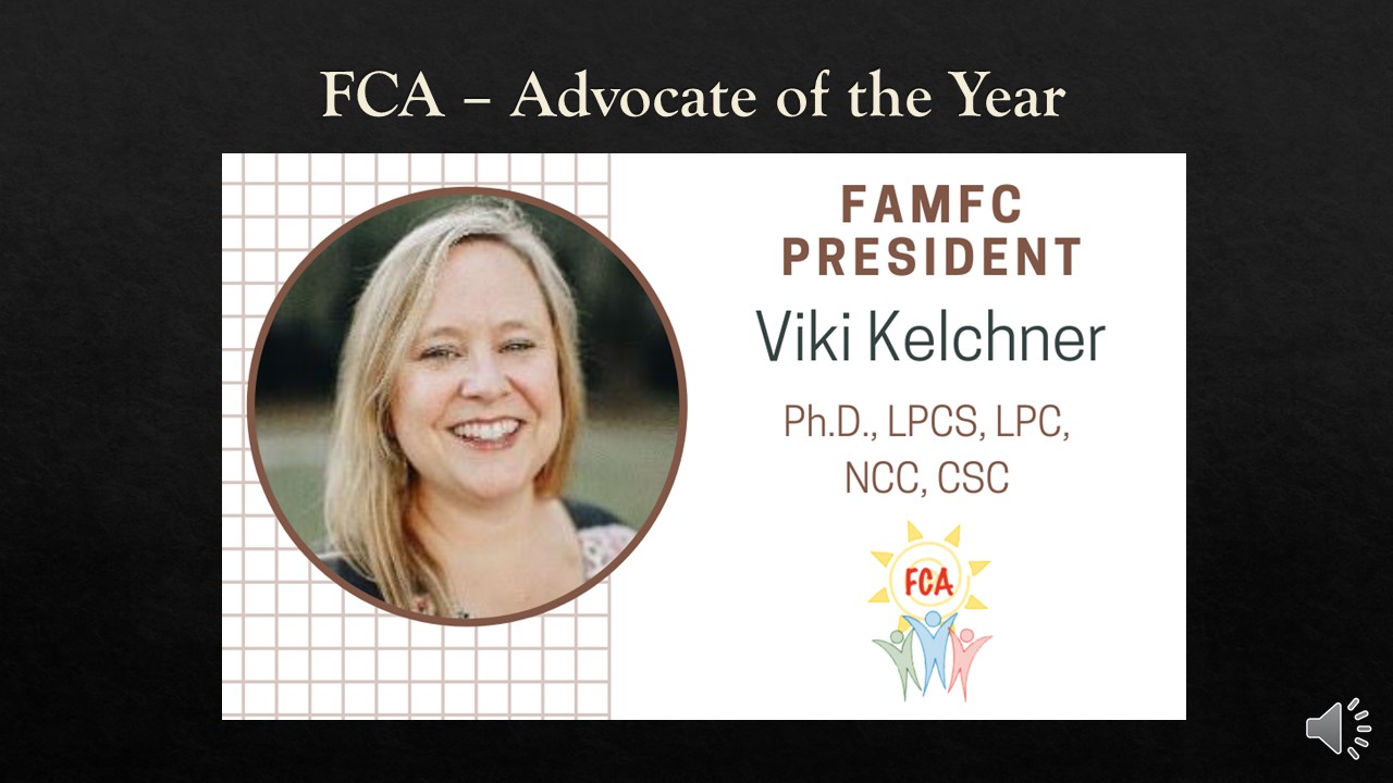 ADvocate of the Year Award 2021 Dr. Viki Kelchner